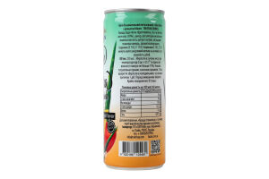 Напій безалкогольний негазований з ароматом манго Aloe vera Bisan Drinks з/б 250мл