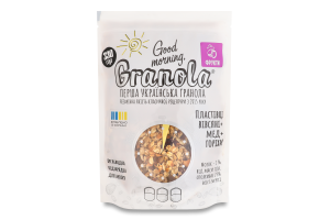 Завтрак сухой запеченный Гранола с сухофруктами Good morning, Granola д/п 330г