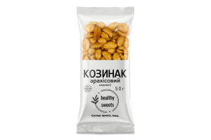 Козинак медовый Арахисовый Healthy Sweets м/у 50г