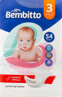 Підг. Bembitto 54 шт. 3 (4-9 кг)