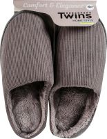 Тапочки комнатные домашние мужские получешки Twins Home Style Velvet №16452 40-45