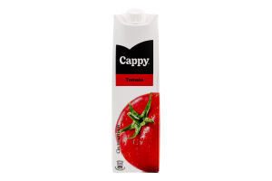 Сік стерилізований із концентрату з сіллю томатний Cappy т/п 1л