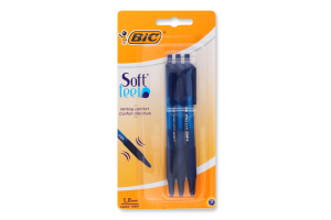 Ручка кулькова автоматична Soft Feel BiC 3шт