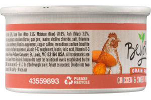 Purina Beyond Grain Free Chicken & Sweet Potato Recipe Pate Cat Food