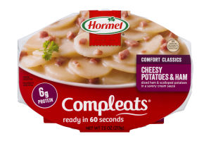 Hormel Compleats Cheesy Potatoes & Ham, 7.5 Ounce