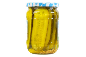 Огурцы для сэндвича маринованные ломтиками Hayco с/б 530г