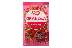Гранола хрустящая Клубника Axa м/у 330г