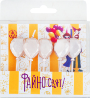 Свічки для торта формовані 900012