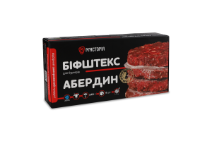 Бифштекс М'ясторія Абердин из говядины шок-фриз