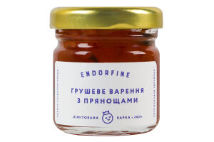 Варенье грушевое с пряностями Endorfine с/б 44г