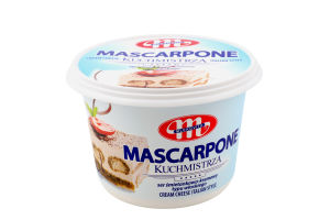 Сир Маскарпоне 40% 500г Mlekovita
