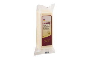 Ahold New York Cheddar Cheese Extra Sharp White 10oz