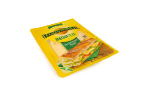 Сир напівтвердий Мааздам для багету 45% Леердаммер (10 шт) (Слайси 0,160 кг)