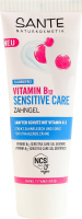 Гель для чувствительных зубов с витамином В12 без фтора Sensitive care Sante 75мл