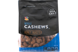 Ahold Cashews Whole Honey Roasted