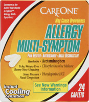 CareOne Multi-Symptom Allergy Caplets - 24 CT