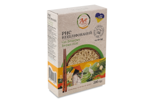 Рис нешлифованный Art Foods к/у 4х50г