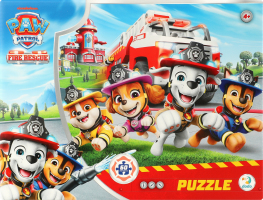 Пазл Paw Patrol Пожежно-рятувальна станція 60елементів DoDo