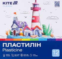 Пластилін №K-1086 Classic Kite 12шт