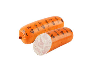 Ковбаса варена Індик та кролик Savin Product в/с кг