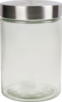 Банка д/зберігання продуктів скляна GSB9189 Оффтоп