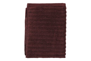 Рушник Бабл темно-коричневий махровий зеро твіст 50*90см 600г/м2 ГМ Текстайл