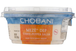 Chobani Meze Dip Three-Pepper Salsa