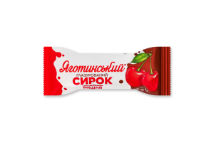 Сирок глазурований 15% термізований з наповнювачем Вишня Яготинський м/у 36г