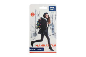 Колготы детские Boy&Girl Manhattan 50den 152-158 dark blue