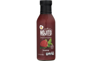 Ahold Dressing Raspberry Mojito with Mint & Real Raspberries