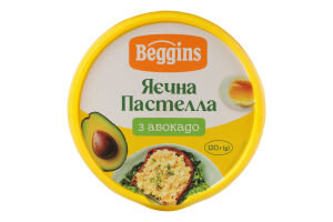Паста з яйцем «Яєчна пастелла з авокадо»