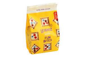 Печиво Молочні хрустики Fun bites Leibniz м/у 100г