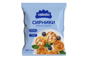 Сирники заморожені випечені Valesto м/у 350г