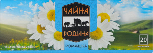 Чай цветочный Ромашка Чайна родина к/у 20х1г