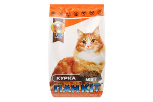 Корм сухой для кошек Курица Пан Кот м/у 400г