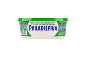 Сыр 59% мягкий с зеленью Philadelphia п/у 300г
