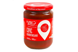 Соус з базиліком стерилізований Неаполітанський Наш продукт і К с/б 450г