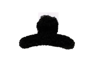 Заколка-краб д/волосся пухнаста 13*6см в асортименті