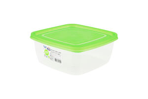 Контейнер универсальный 0.9л 154x154x64мм Квадратный №2 Econom Box Ал-Пластик 1шт