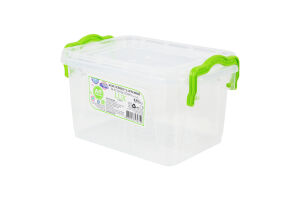 Контейнер пищевой 0.8л 162х112х93мм №02 Lux Ал-Пластик 1шт