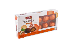 Пралине с начинкой из марципана со вкусом лимона трюфельной начинкой Lambertini Lambertz к/у 150г