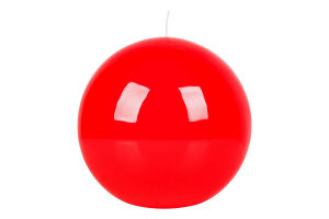 Свічка Meloria Red куля 120мм 958530