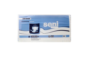 Подгузники для взрослых 2 Medium Basic Seni 30шт