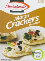 Manischewitz Matzo Crackers Unsalted