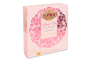 Чай зелений Basilur Pink Tea Collection асорті