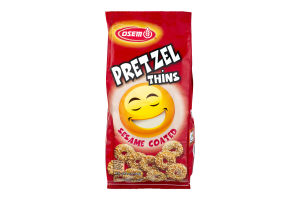 Osem Pretzel Thins Sesame Coated