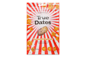 Фініки True Dates шматоч попкорну-смак карамелі