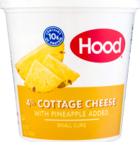 Hood 4% Cottage Cheese With Pineapple Added