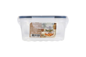 Контейнер д/зберігання Qlux квадрат прозорий 800мл