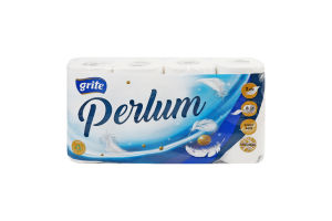 Бумага туалетная Grite Perlum 3-слойная